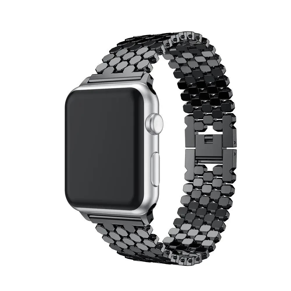 Frendorf | Dame Edelstahl Eleganz Uhrarmband für Apple Watch