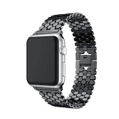 Frendorf | Dame Edelstahl Eleganz Uhrarmband für Apple Watch