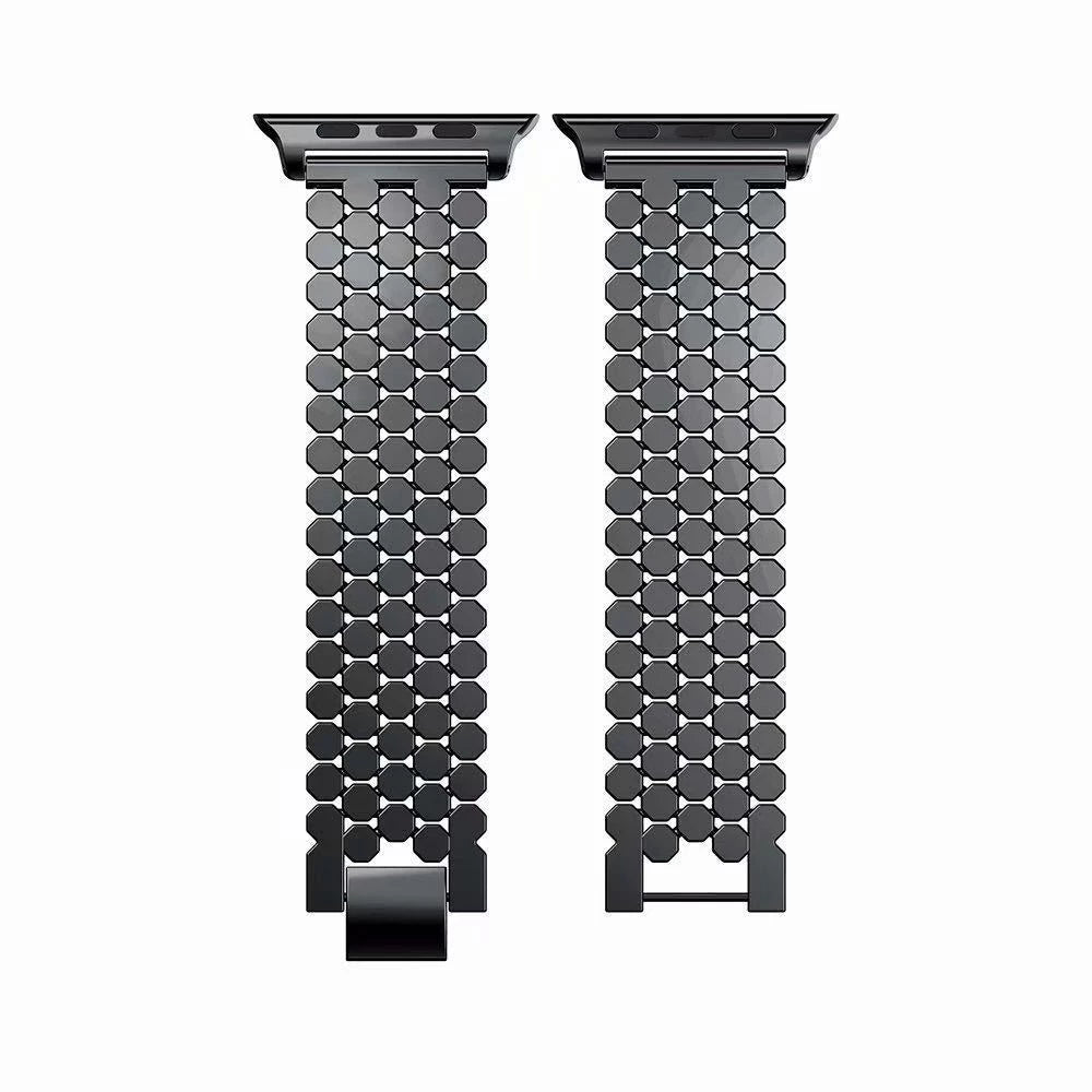 Frendorf | Dame Edelstahl Eleganz Uhrarmband für Apple Watch