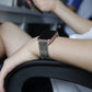 Frendorf | Dame Edelstahl Eleganz Uhrarmband für Apple Watch