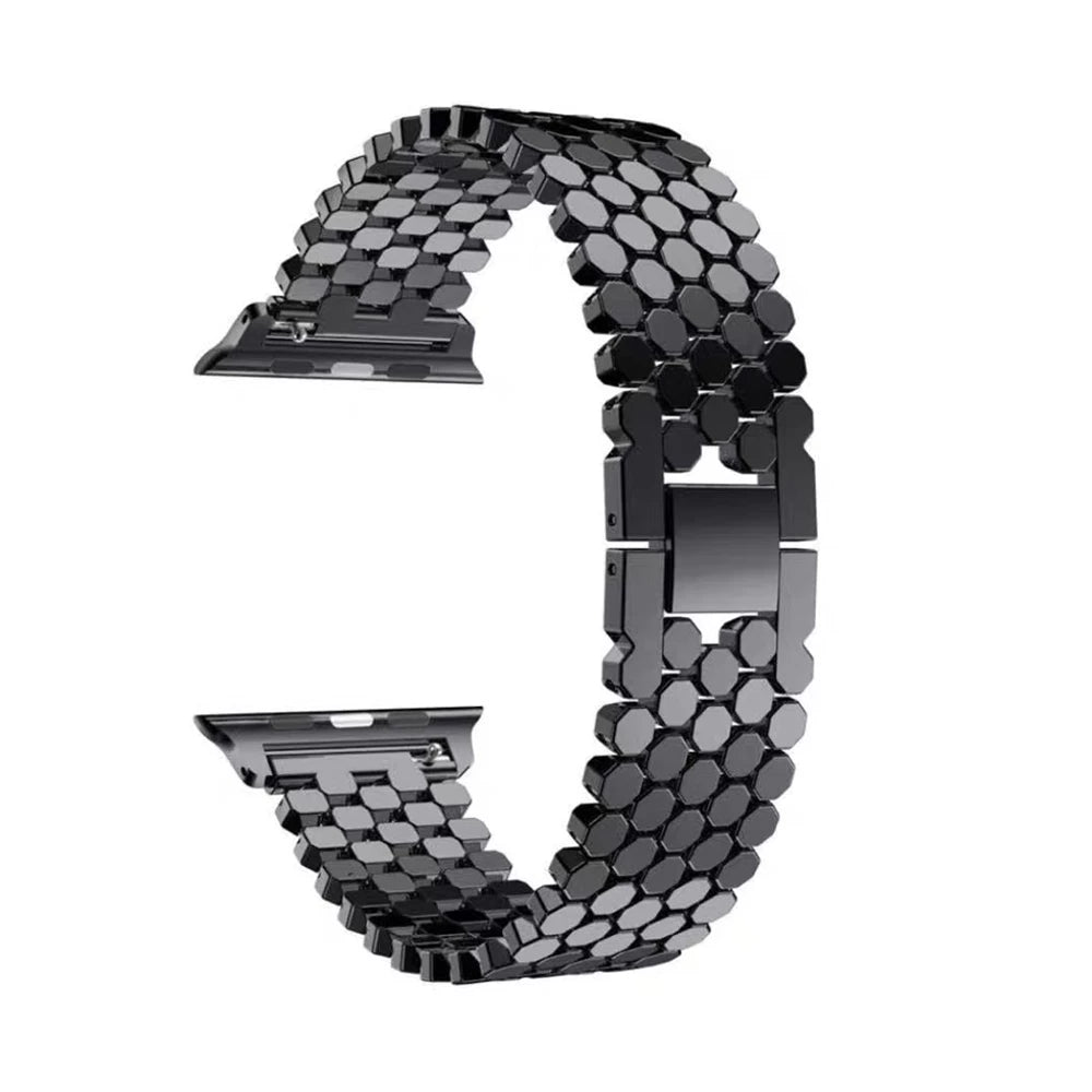 Frendorf | Dame Edelstahl Eleganz Uhrarmband für Apple Watch