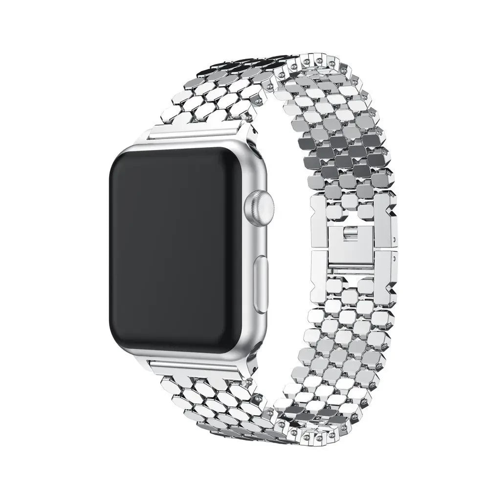 Frendorf | Dame Edelstahl Eleganz Uhrarmband für Apple Watch
