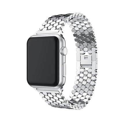 Frendorf | Dame Edelstahl Eleganz Uhrarmband für Apple Watch
