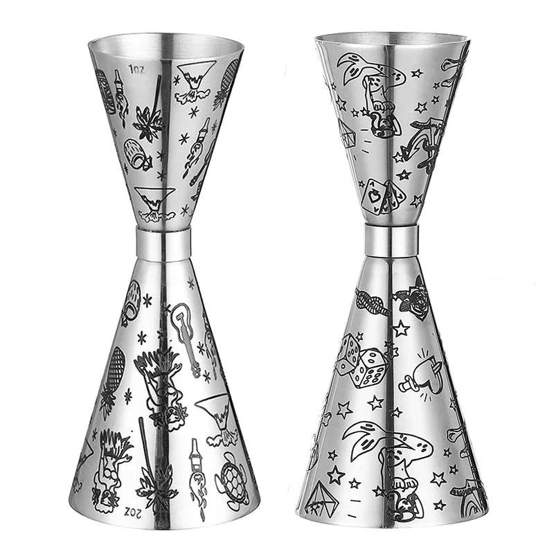 Edelstahl Jigger Cocktail Jigger Bar Messbecher Bar Werkzeuge Bar Zubehör
