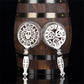 Edelstahl Skull und mechanische Uhren Bar Cocktail Sieb