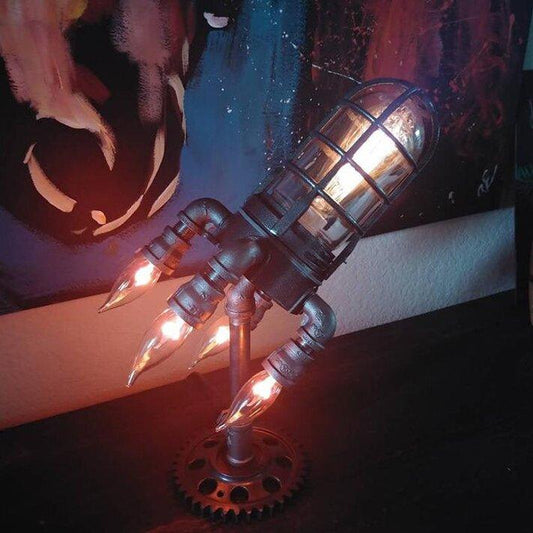 Frendorf | Steampunk-Raketlampe