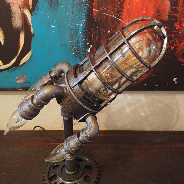 Frendorf | Steampunk-Raketlampe