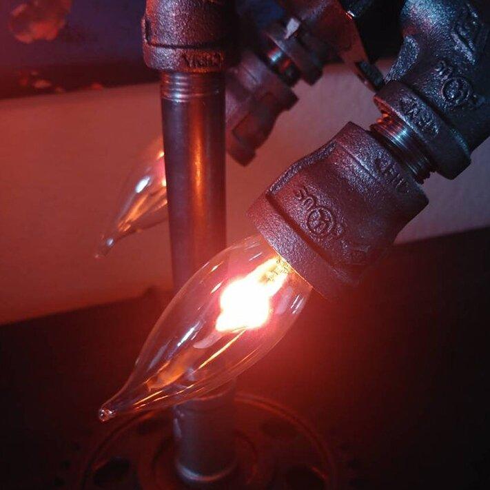 Frendorf | Steampunk-Raketlampe