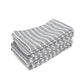 Gestreifte Stoffservietten (12er-Pack)
