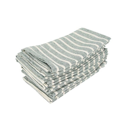 Gestreifte Stoffservietten (12er-Pack)