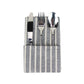 Gestreifte Stoffservietten (12er-Pack)