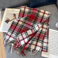 Frendorf | Stilvoller britischer kariert Cashmere Damen Winter Schal - Victoria