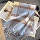 Frendorf | Stilvoller britischer kariert Cashmere Damen Winter Schal - Victoria