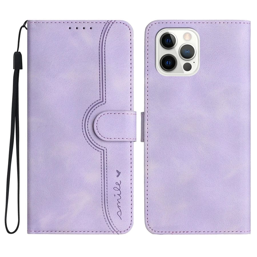 Frendorf | Rutschfeste Leder Magnetic iPhone Flip Cover Geldbörse Hülle