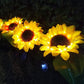 Solar-LED-Gartenleuchte „Sonnenblume“