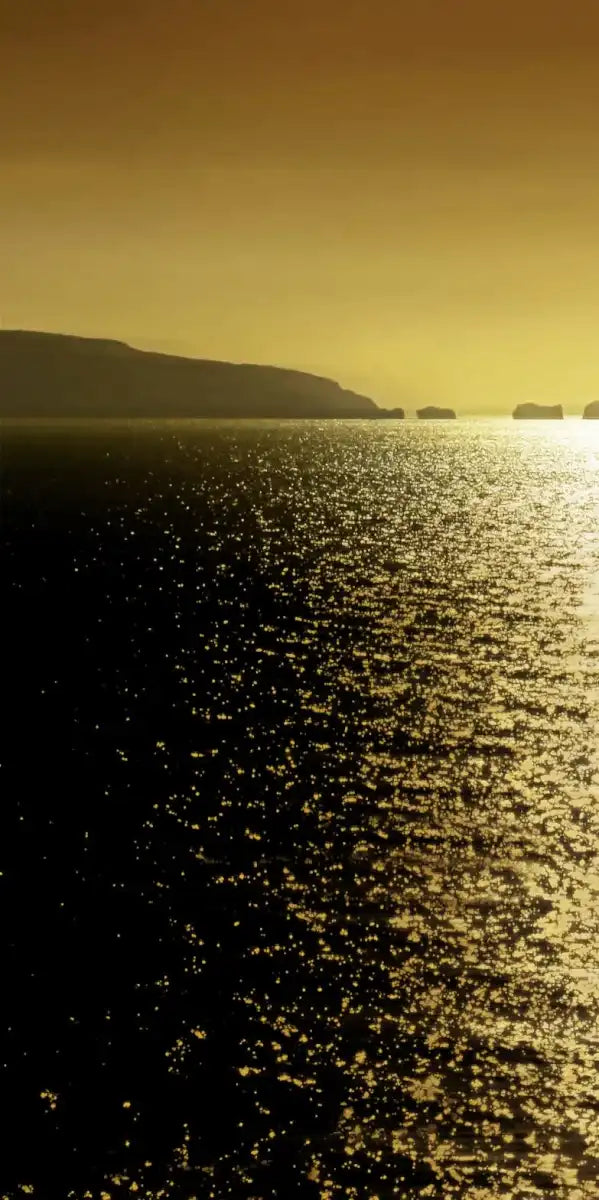 Frendorf | Sonnenlicht Reflexion - Goldene Wandkunst