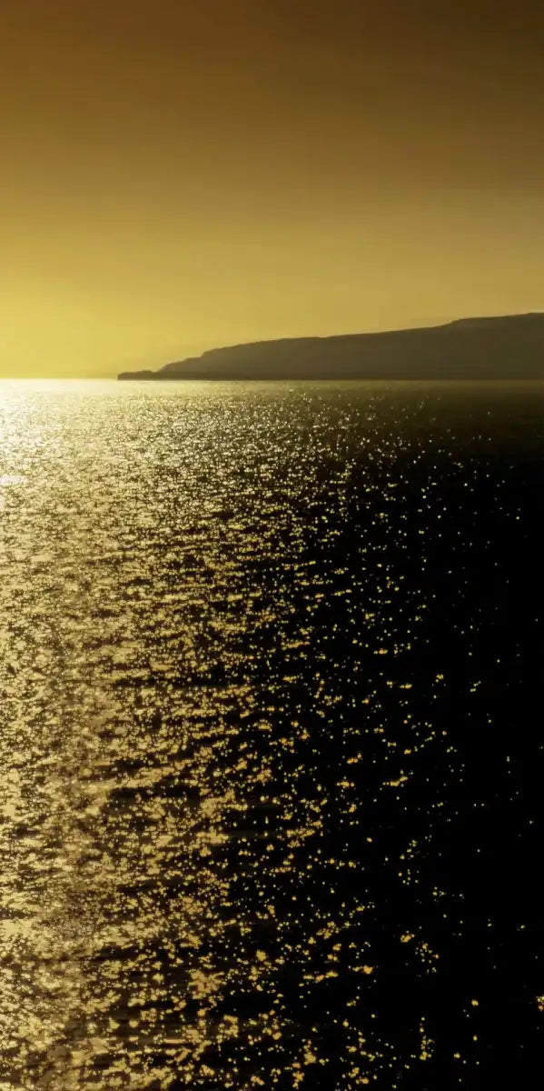 Frendorf | Sonnenlicht Reflexion - Goldene Wandkunst