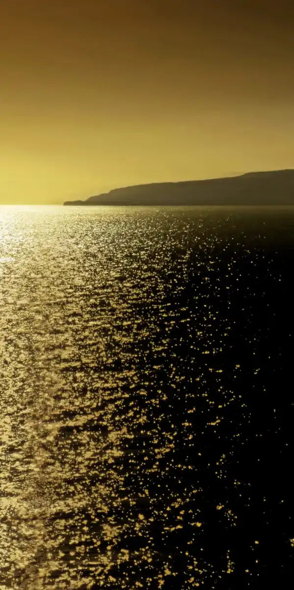 Frendorf | Sonnenlicht Reflexion - Goldene Wandkunst