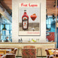 Frendorf | Fruit Lagoon - Klassische Cocktails Wandkunst