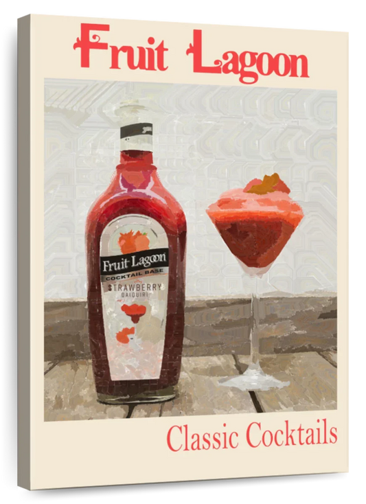 Frendorf | Fruit Lagoon - Klassische Cocktails Wandkunst