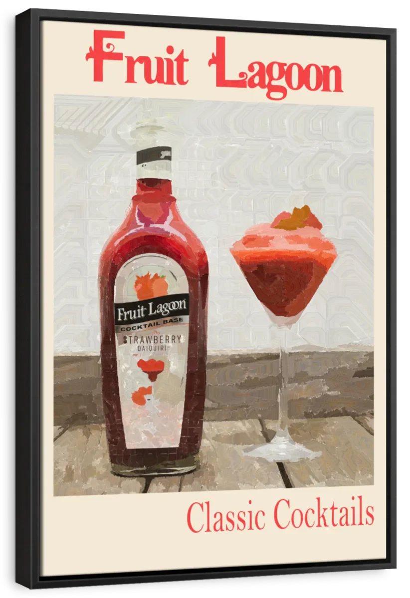 Frendorf | Fruit Lagoon - Klassische Cocktails Wandkunst
