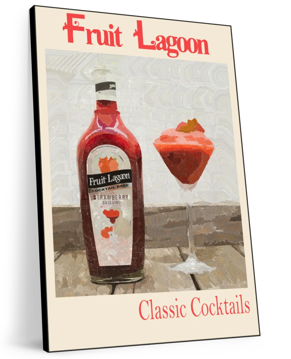 Frendorf | Fruit Lagoon - Klassische Cocktails Wandkunst