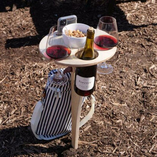 Outdoor Klapptisch für Wein