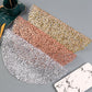 Frendorf | Tischmatte Bronzing PVC Platzdeckchen Hohlisolierung Untersetzer Pads