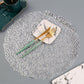 Frendorf | Tischmatte Bronzing PVC Platzdeckchen Hohlisolierung Untersetzer Pads