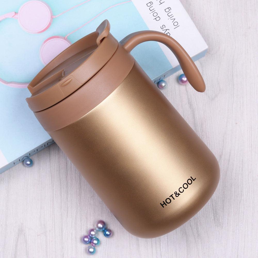 Portabler Kaffee-Thermosbecher