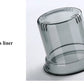 Hochwertiger, hitzebeständiger Glasbecher, Teewassertrennung, Teetasse, Kung-Fu-Teeset, Filter-Wasserbecher mit Deckel, Filter, Büro-Teetasse