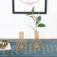 Frendorf | VaseTech Testrohr-Vase mit Metallständer | Modernes Design | Minimalistische Dekoration für Zuhause & Büro