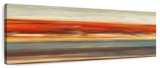 Frendorf | Lineare Landschaft Wandkunst