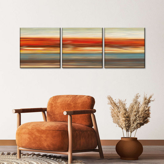 Frendorf | Lineare Landschaft Wandkunst