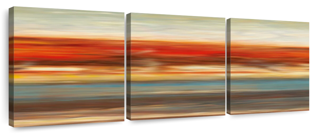 Frendorf | Lineare Landschaft Wandkunst