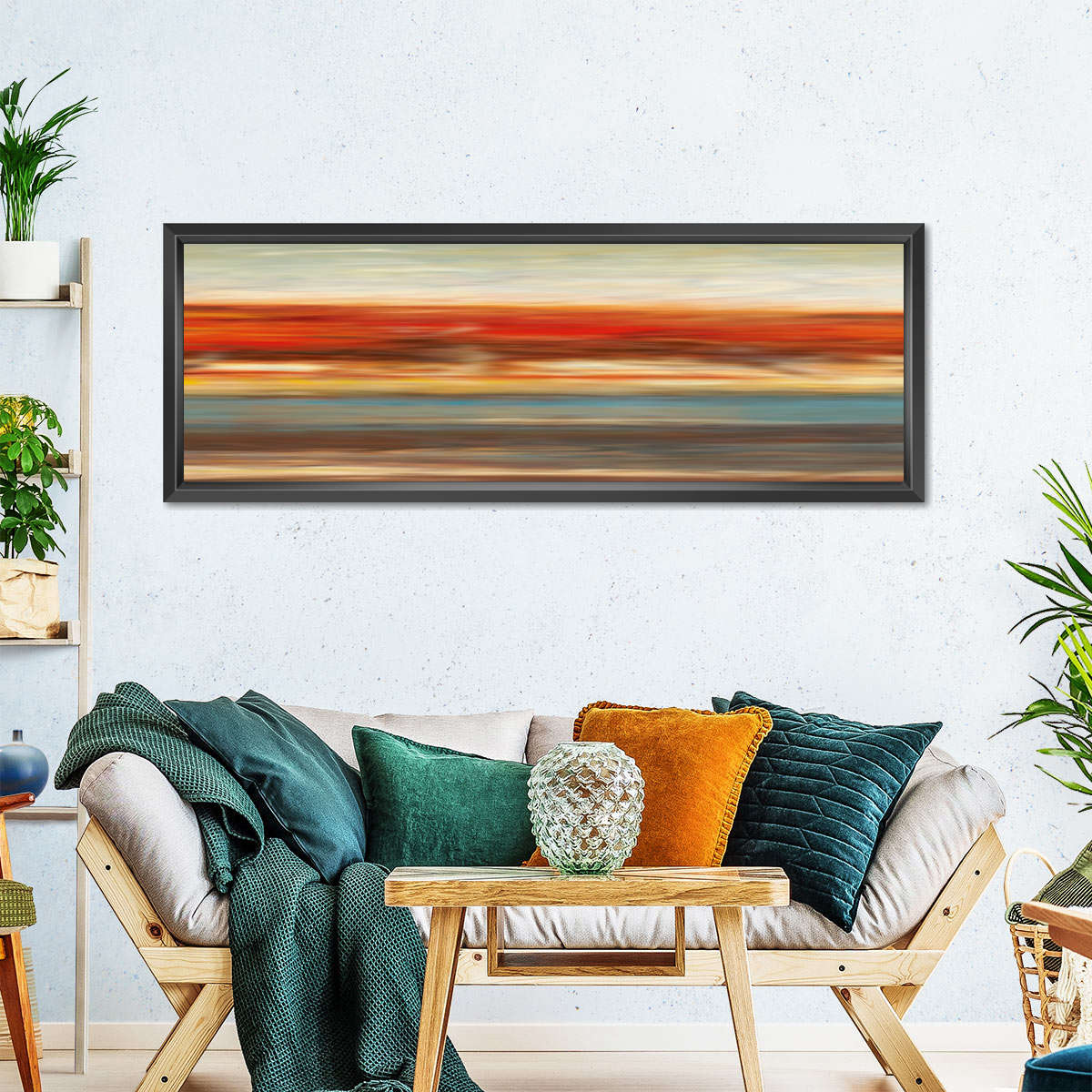 Frendorf | Lineare Landschaft Wandkunst