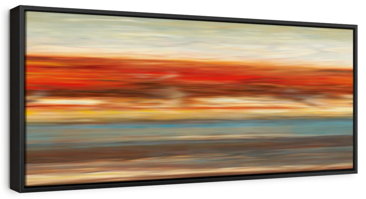 Frendorf | Lineare Landschaft Wandkunst