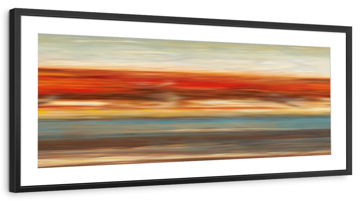Frendorf | Lineare Landschaft Wandkunst