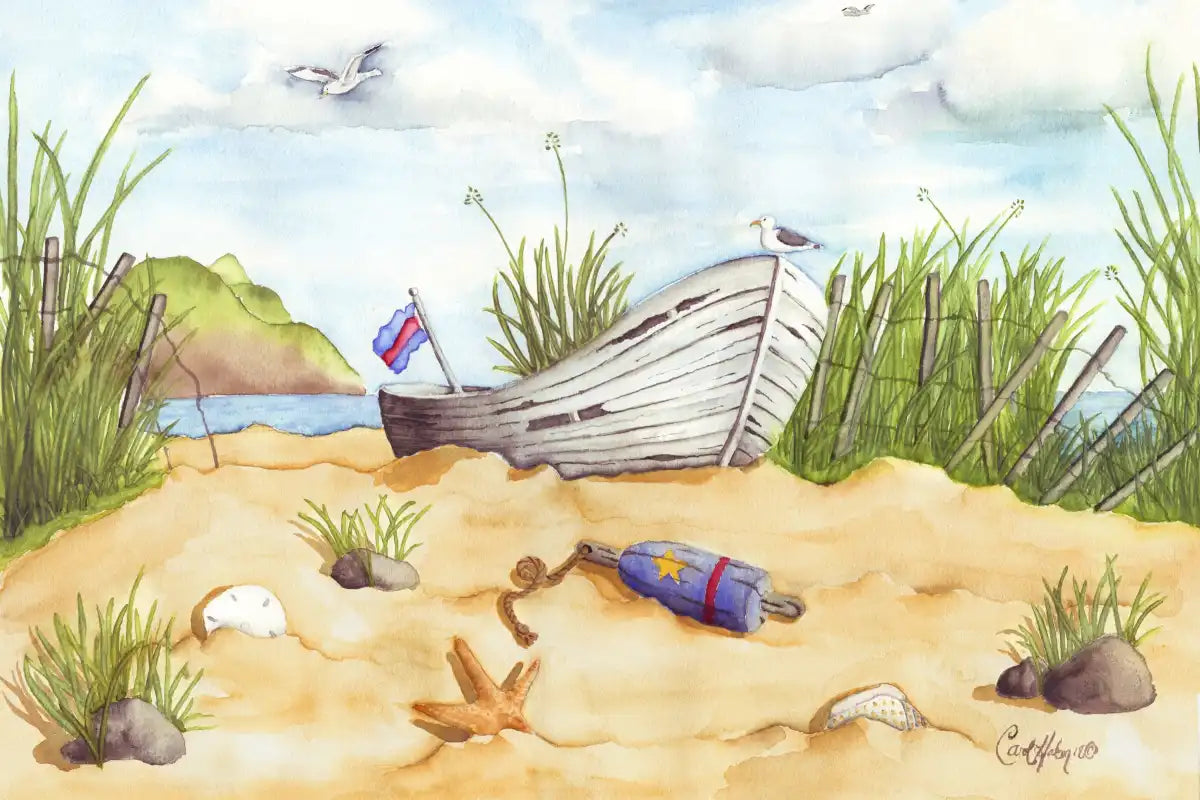 Frendorf | Die Strand-Schätze Wandkunst