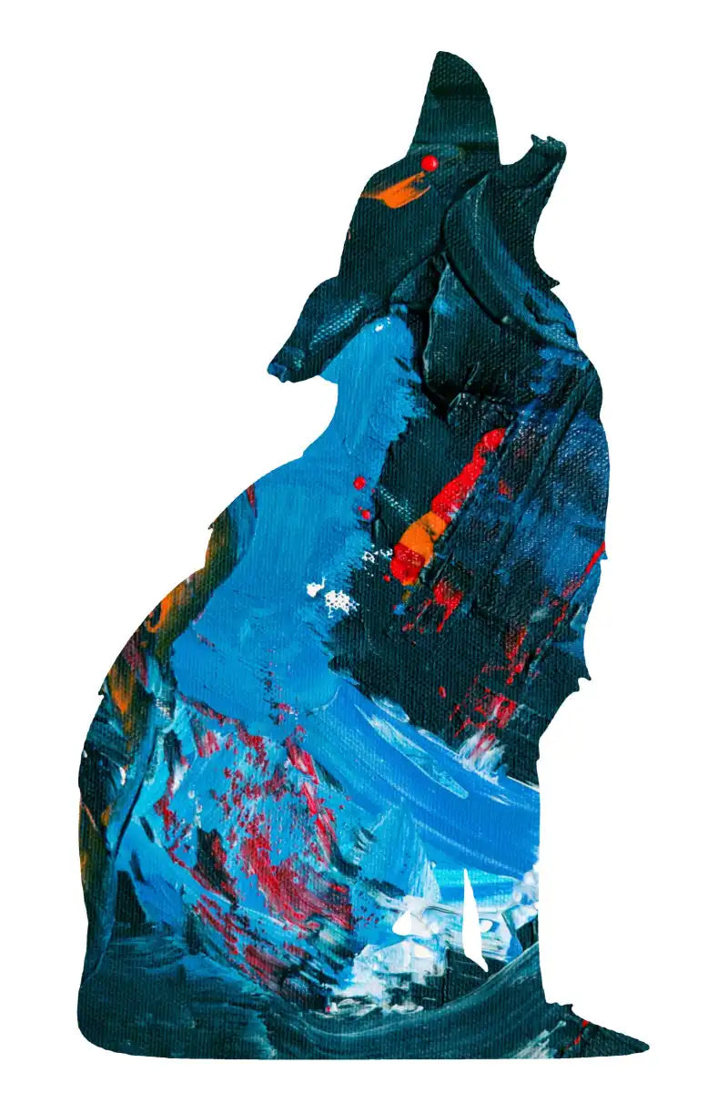 Frendorf | Die Wolf heult nachts Wandkunst