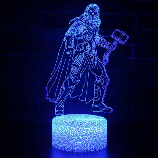 3D Lampe Marvel Thor
