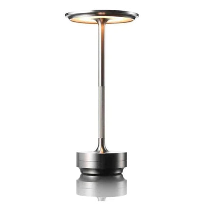 Frendorf | LunaLuxe Moderne LED-Tischleuchte | Kabellos & Dimmbar | Perfekte Deko & Leselampe
