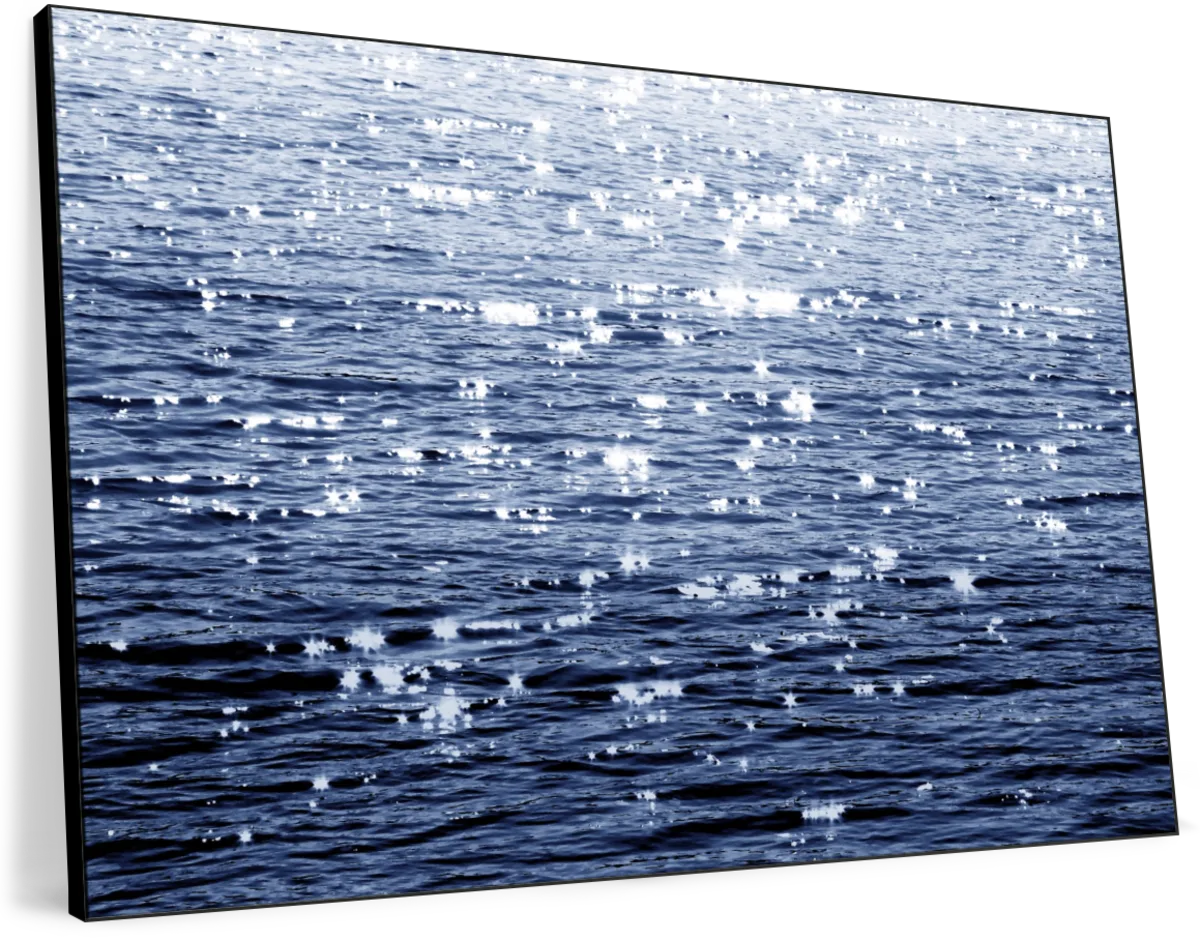 Frendorf | Sonniges Meer Indigo Wandkunst
