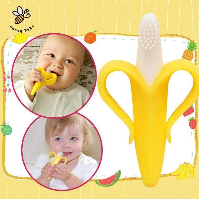 Frendorf | Baby-Banane-Zahnbürste-Training