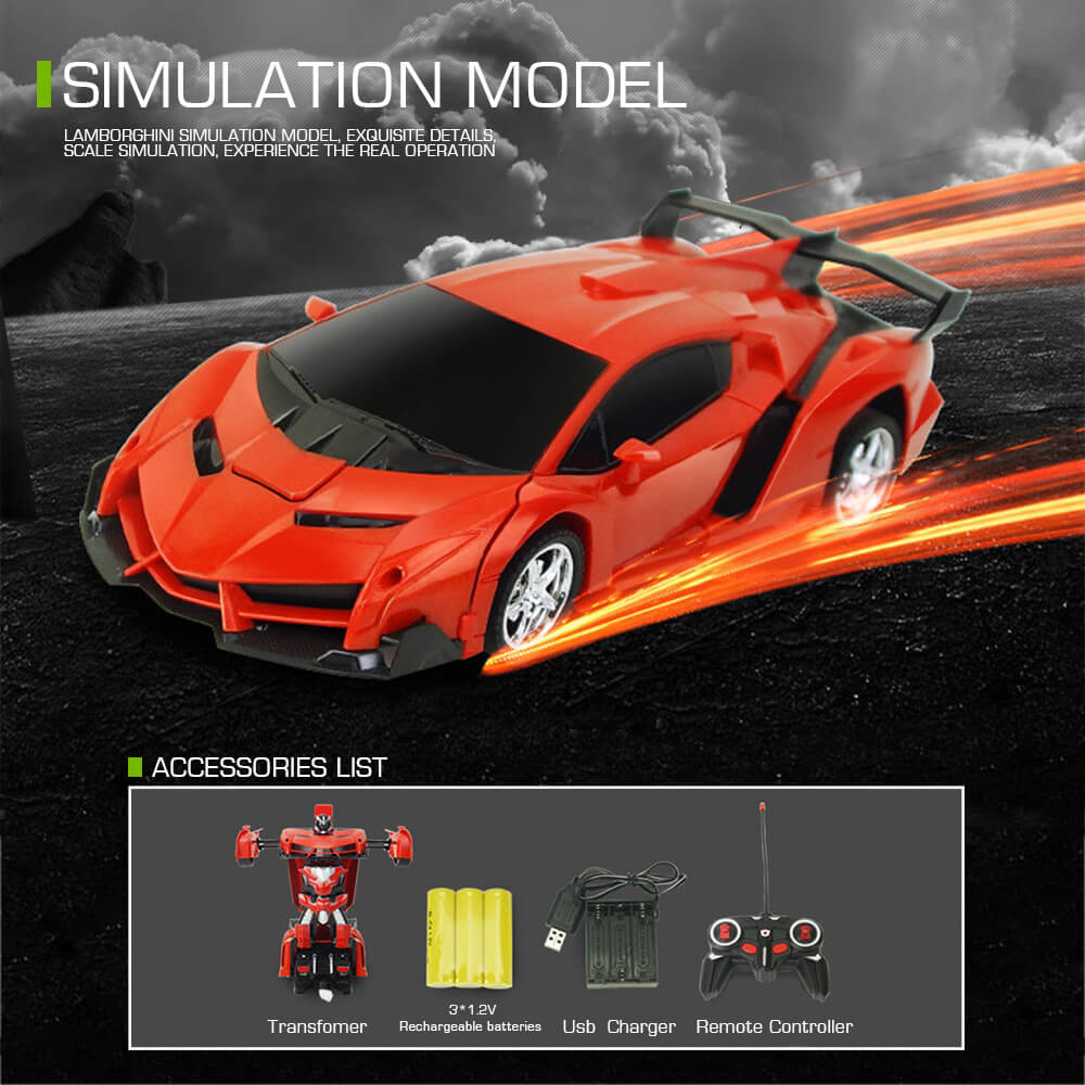 Frendorf | AutoBot - 2 in 1 Ferngesteuerte Autos Spielzeug