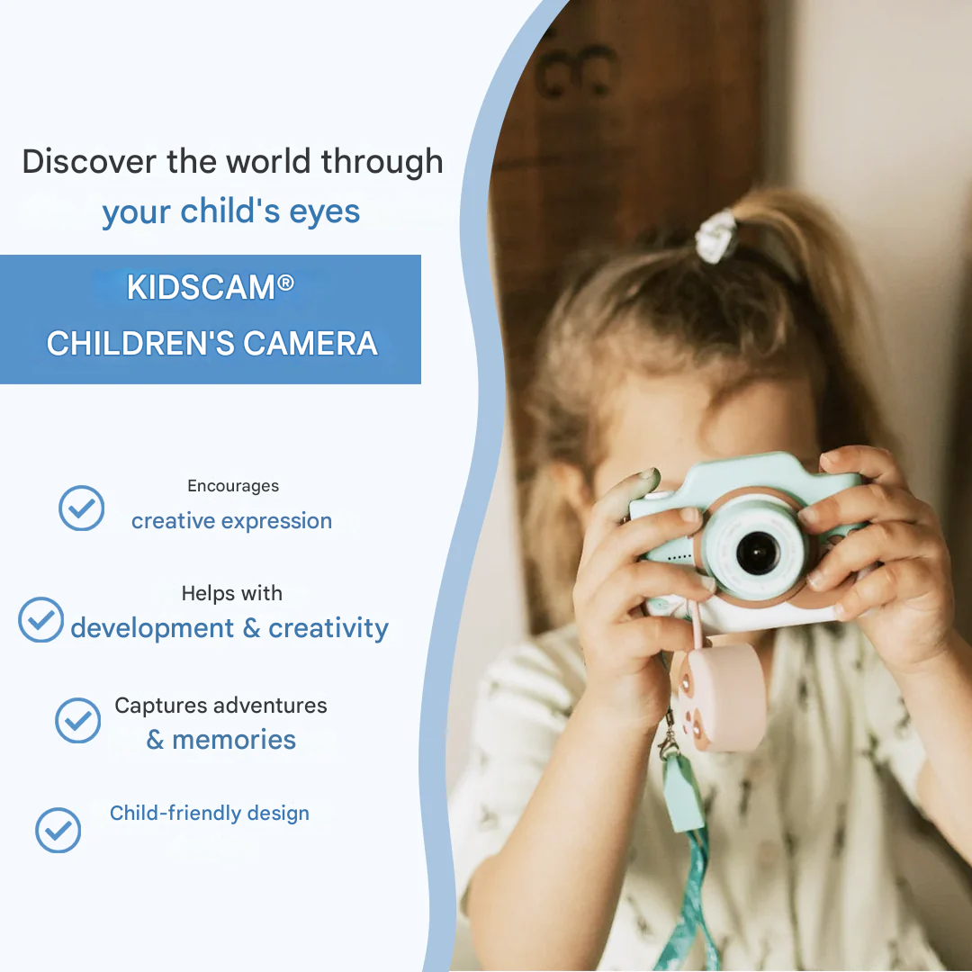 Frendorf | Kinderkamera mit Foto- und Videoaufnahme – robust & leicht bedienbar
