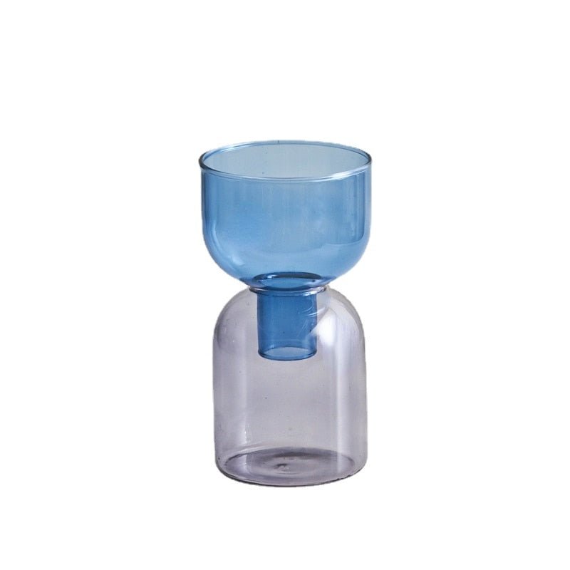 Zweiteiliges Mini-Knospenvase-Terrarium-Set