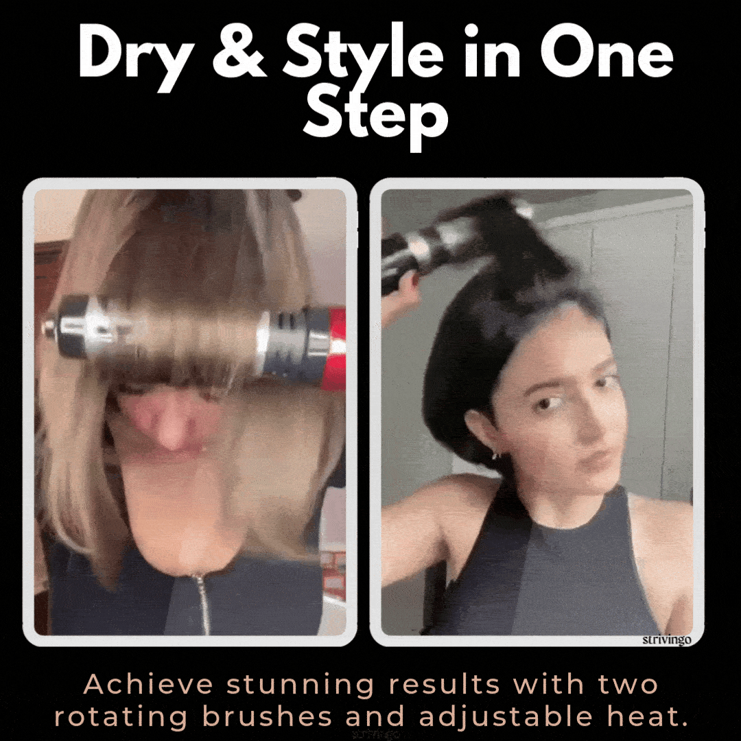 Frendorf | Driwave 2-in-1 Rotierender Haartrockner und Styler