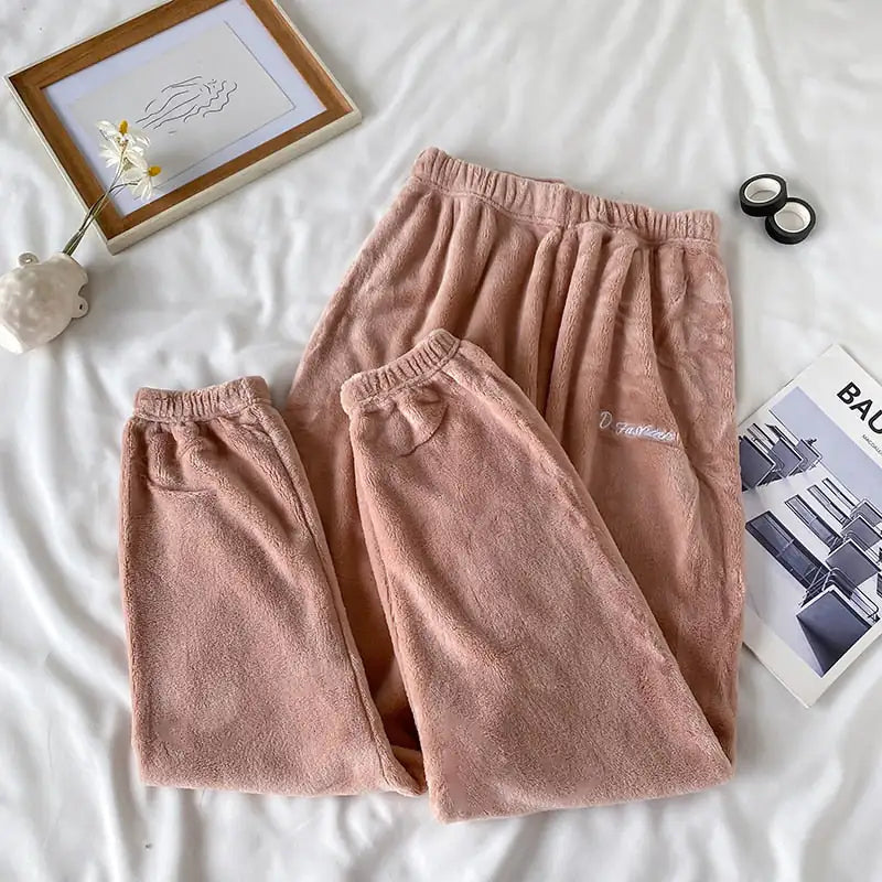 Frendorf | Winter-Pyjama-Set aus weichem Samt