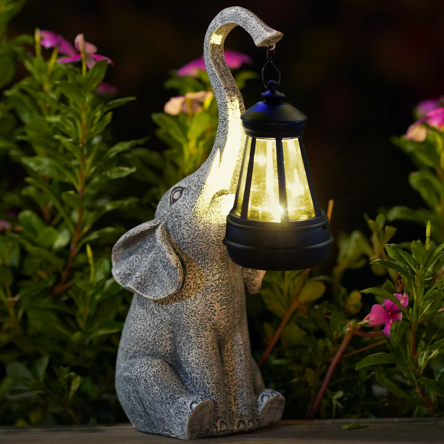 Frendorf | EleGlow Sanfter Elefant LED Lampe | Kinderzimmer Deko | Nachtlicht